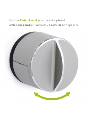 Danalock V3 set – Chytrý zámok a cylindrická vložka – Bluetooth & HomeKit