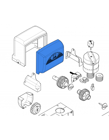 CAME predný kryt elektroniky BX