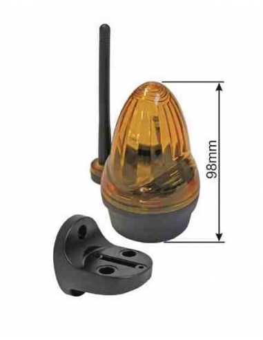 UNILED Univerzálny LED maják s anténou, rozmery