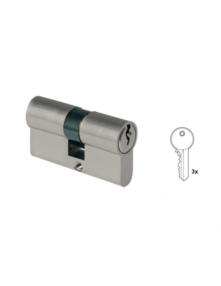 Cylindrická vložka obojstranná 30.0/30.0, Ms60/Ni