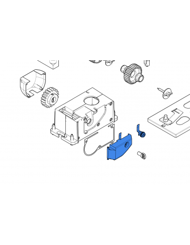 CAME RIBX008 dvierka mechanického odblokovania BX