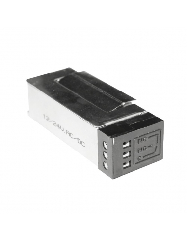 Zámok elektromagnetický so spínacím kontaktom 78 x 28 mm