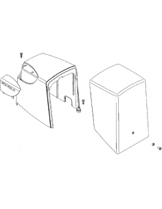 NICE sada náhradných krytov pre pohony Robus 600 / 1000 2
