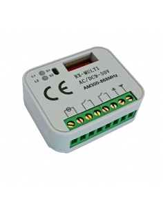 Externý prijímač 2-kanálový, duálna frekvencia 433/868 MHz, univerzálny