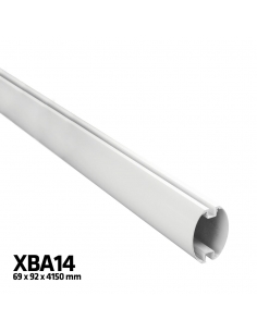 Nice XBA14 hliníkové oválne rameno 69 x 92 x 4150 mm vhodné pre závory MBAR/LBAR