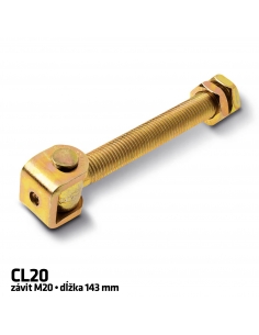 RollingCenter® Pánt s dlhým závitom, CL20