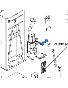 CAME RIG079 nastaviteľný mechanický doraz pre G6500 2