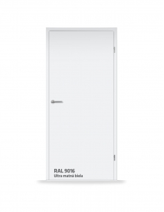 Hörmann interiérové dvere ProLine Duradecor s falcom, Ultra matné RAL 9016