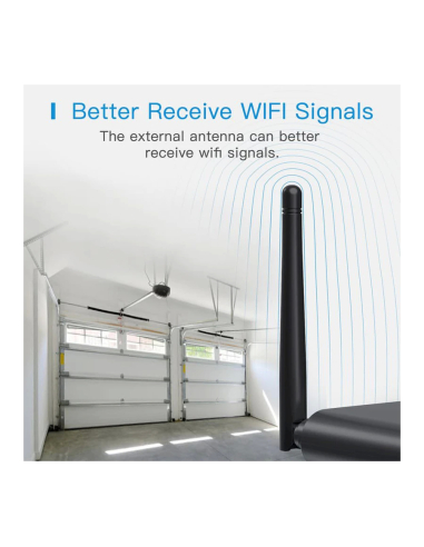 Meross Wi-Fi spínač pre ovládanie troch garážových brán, Apple HomeKit