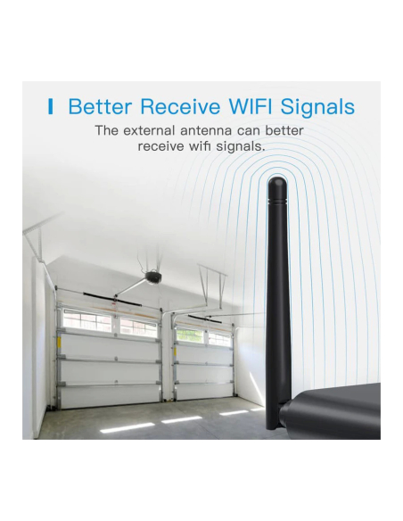 Meross Wi-Fi spínač pre ovládanie troch garážových brán, Apple HomeKit