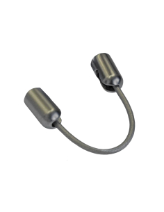 Hörmann drôtik so skrutkovacími objímkami pre ručný vysielač HSD, hliníkový vzhľad