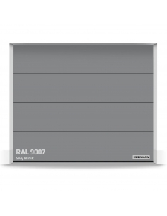 Hörmann garážová brána RenoMatic 2023 Planar CH 9007 Matt deluxe