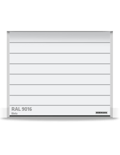 Hörmann garážová brána RenoMatic 2023 Planar CH 9007 Matt deluxe 2