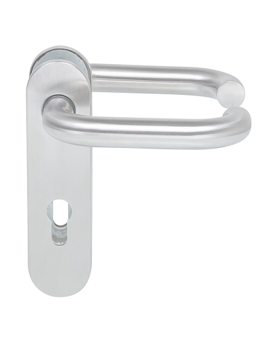 Hörmann sada kľučiek pre vnútorné dvere typ D110, nerezová oceľ, oblá