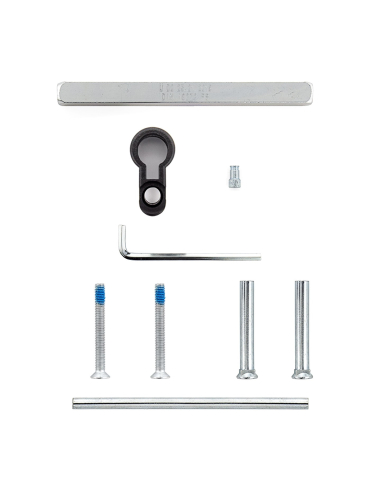 Hörmann sada kľučiek pre vnútorné dvere typ D110, nerezová oceľ, oblá