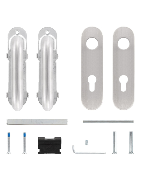 Hörmann sada kľučiek pre vnútorné dvere typ D110, nerezová oceľ, oblá