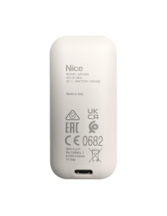 NICE MYGO4 4-kanálový diaľkový ovládač 433 MHz, plávajúci kód O-Code 2
