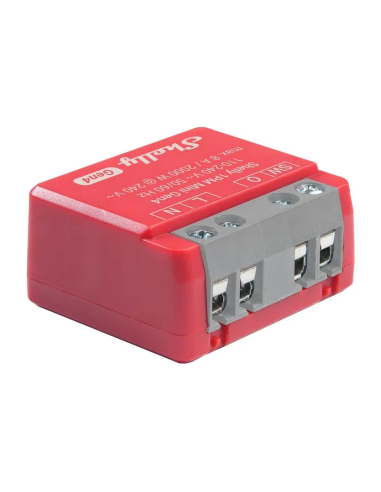 Shelly 1PM Mini Gen4 - spínací modul s meraním spotreby 1x 8A (WiFi, Bluetooth, Zigbee, Matter)