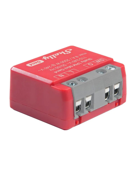 Shelly 1PM Mini Gen4 - spínací modul s meraním spotreby 1x 8A (WiFi, Bluetooth, Zigbee, Matter)