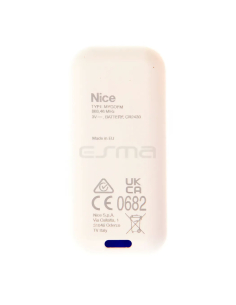 NICE MYGO4FM 4-kanálový diaľkový ovládač 868 MHz, plávajúci kód O-Code 2