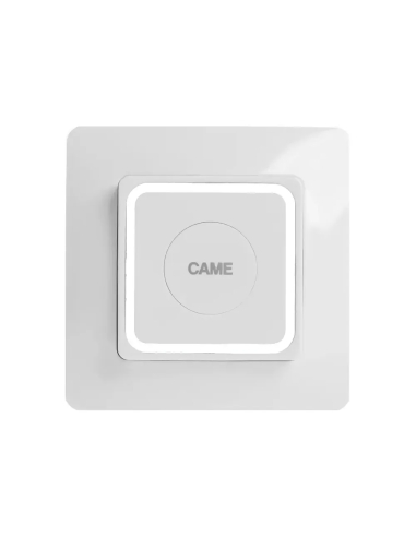 CAME VIVALDI 1-kanálový nástenný diaľkový ovládač, pevný kód, 433 MHz