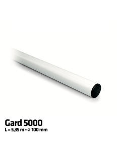 CAME G0502 okrúhle hliníkové rameno závory 5,35 m
