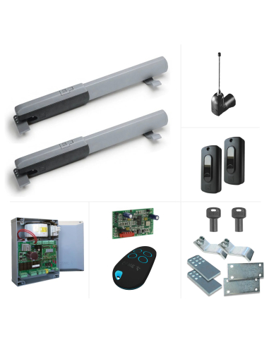 Pohon CAME ATI-5024 sada pre 2-krídlovú bránu (intenzívna prevádzka, max. šírka 10 m)