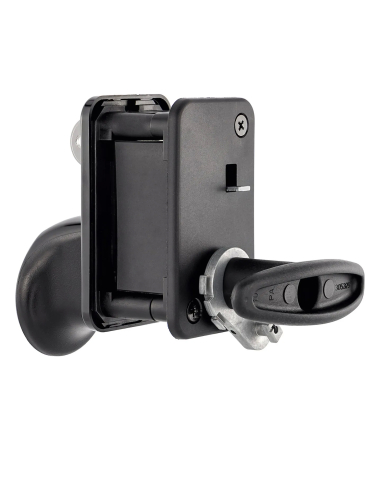 Hörmann Sada madiel s polcylindrom 42,5 mm, čierny plast