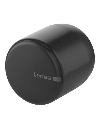 Tedee GO2 inteligentný zámok – čierny hliník + európsky adaptér