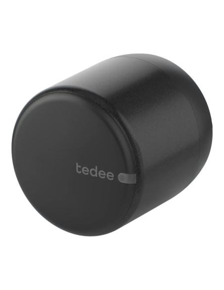 Tedee GO2 inteligentný zámok – čierny hliník + európsky adaptér