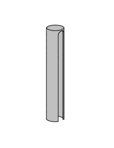 Hörmann ozdobné krytky (6 ks) pre pántovú lištu 180 mm