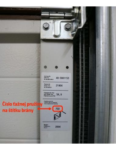 Hörmann Ťažná pružina 786 pre kovanie Z