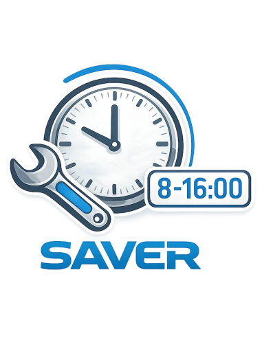 SAVER Servisná hodina 8:00 - 16:00