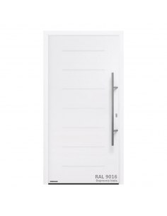 Dvere Thermo65 motiv 015 RAL 9016