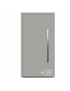 Dvere ThermoSafe motív 872 RAL 7030