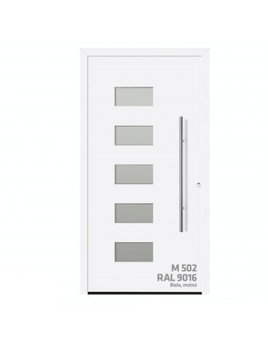 Dvere ThermoSafe motív 502 RAL 9016