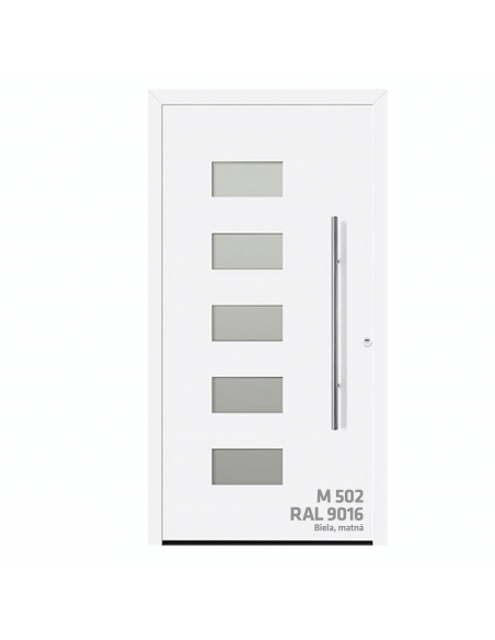 Dvere ThermoSafe motív 502 RAL 9016