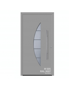 Dvere ThermoSafe motív 505 RAL 9007