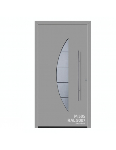 Dvere ThermoSafe motív 505 RAL 9007