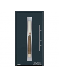 Dvere Thermo65 motív 750F RAL 7016