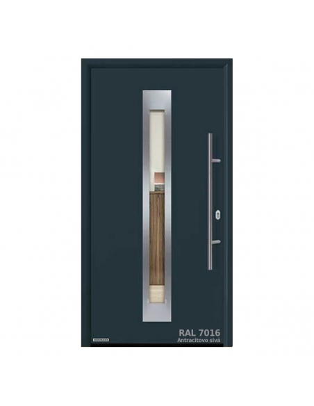Dvere Thermo65 motív 750F RAL 7016