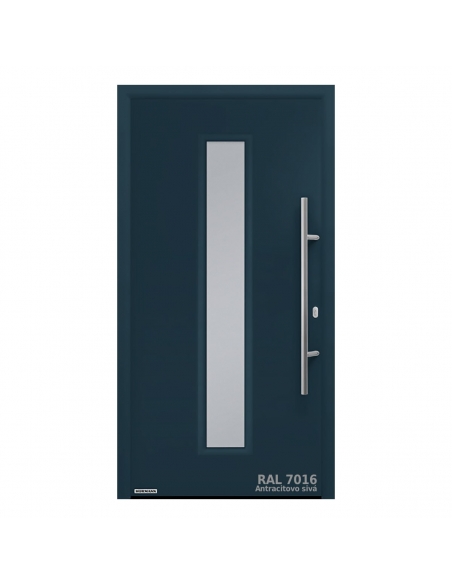 Dvere ISOPRO motív 020 RAL 7016