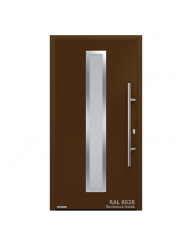 Dvere ISOPRO motív 700S RAL 8028