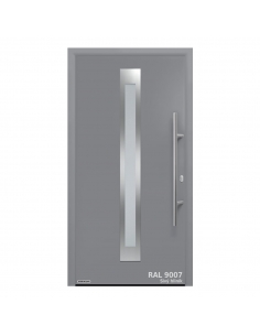 Dvere ISOPRO motív 770S RAL 9007