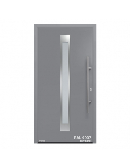 Dvere ISOPRO motív 770S RAL 9007
