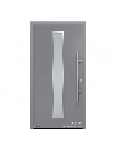 Domové dvere Thermo 65 motív 700S CH 9007