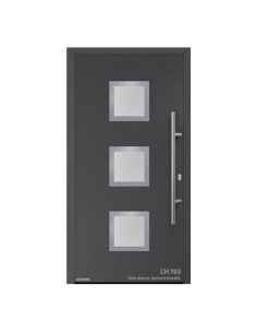 Domové dvere Thermo 65 motív 810S CH 703