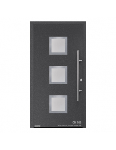 Domové dvere Thermo 65 motív 810S CH 703