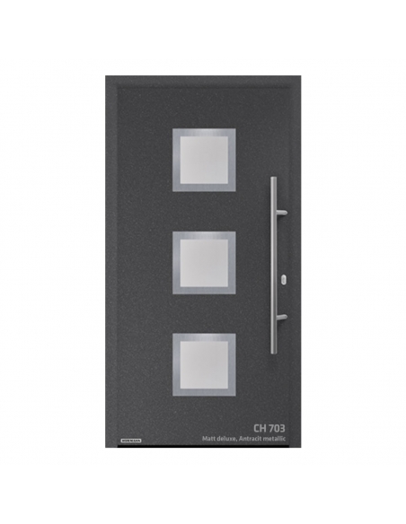 Domové dvere Thermo 65 motív 810S CH 703