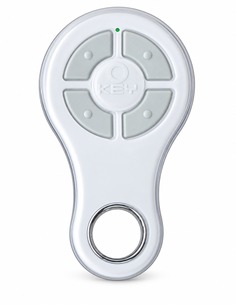 Key Automation diaľkový ovládač 900SUB-44WN, 4-kanálový, 433 MHz, pevný kód, biely